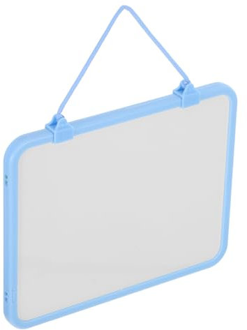 JEWEDECO Hanging Whiteboard White Board Fridge Whiteboard Dry Erase Board for Wall Removable Whiteboard Drawing Whiteboard Locker Dry Erase Board Portable Dry Erase Board Blue Paint Panel