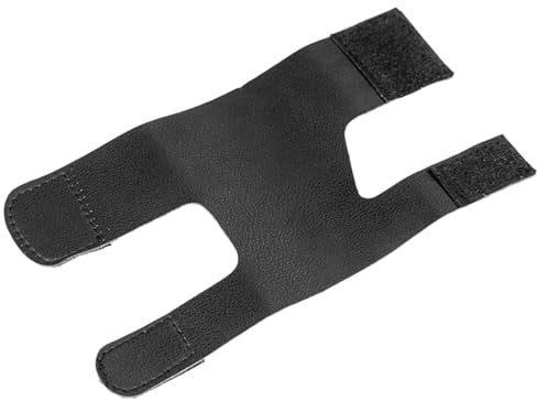 perfeclan Trompeten-Messingwickel, Trompetenventilwickel, tragbar für Blasinstrumente, verstellbar, kratzfest, rutschfest, PU-, Trompetenschutz