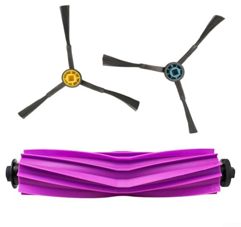 Accesorios de repuesto para Eureka E20 Plus Robot Aspirador Cepillo Principal y Cepillos Laterales Set