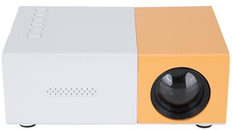 Tosuny Mini Projecteur, Projecteur Home Cinéma Full HD 1080P, projecteur cinéma LED 100ANSI 6000LM, Correction Automatique, Compatible avec Les téléphones//USB/TV Stick/PC