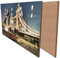 wandmotiv24 Garderobe London Tower Bridge England Querformat - 69x40 (BxH) - Dekorfolie Wandgarderobe, inklusive Garderoben-Haken, Kleiderhaken, Set M0249