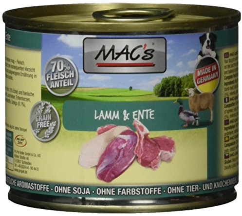 Mac's Lamm & Ente, 6er Pack (6 x 200 g)