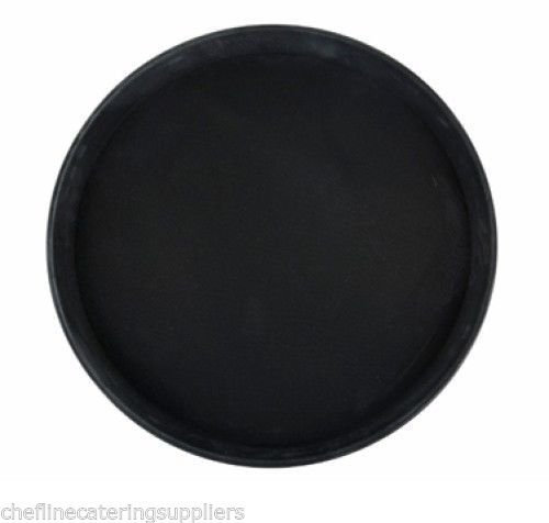 Non-Slip Round Tray 18/46cm, Polypropylene, Pub, Bar, Club, Serving Drinks