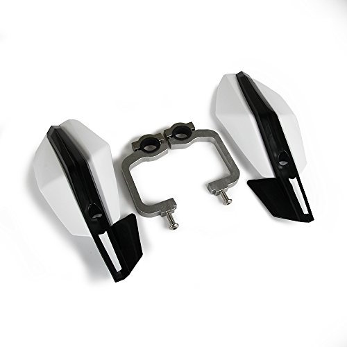 Un Protector de Mano para Motocicleta Xin 22 mm 28 mm para Motocicleta, Motocicleta, Motocross, Motocross, Motocicleta, Motocicleta, Carreras, ATV, Quad, CRF, YZF, KXF, RMZKLX, DRZ(Blanco)