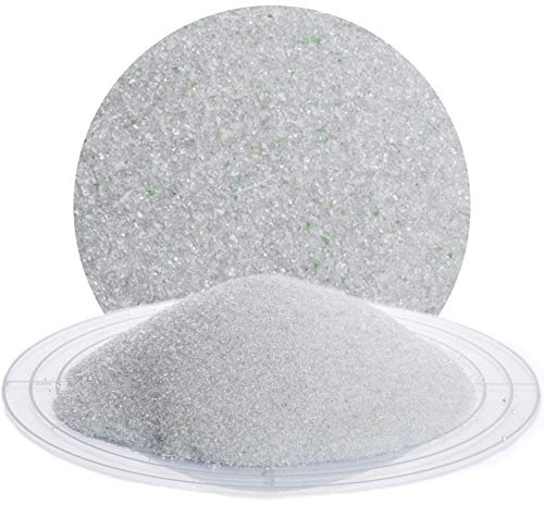 Schicker Mineral Glasperlen Strahlmittel 25 kg zum Sandstrahlen von Aluminium und Edelstahl, Feinstrahlmittel aus Deutschland, Strahlgut fein bis grob (Glasperlen, 600-800 µm)