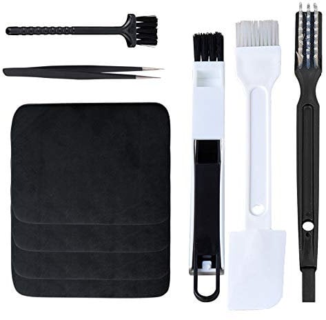 Icecode Car Cleaning Kit, Automotive Air Conditioner Cleaning Brush Kit for Computer Keyboard Car Player