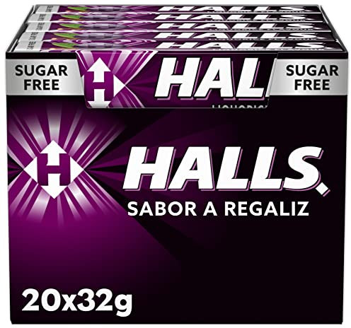 Halls Liquirizia Caramello Duro Scatola 20 Sticks 32 g