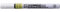 SAKURA Pen-Touch Fine Fluorescent Yellow Marker - 1 mm Line - Writes on Various Surfaces - Permanent Ink - Ideal for Industrial Use