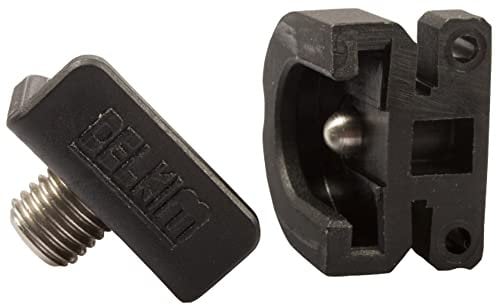 Delkim D-Lok Quick Release System Txi-D - Schnellwechseladapter für Karpfenbissanzeiger, Quickrelease Adapter für Bissanzeiger