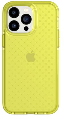 tech21 iPhone 14 Pro Max Evo Check – Shock-Absorbing & Slim Protective Phone Case with 16ft FlexShock Multi-Drop Protection & Extra Buttons