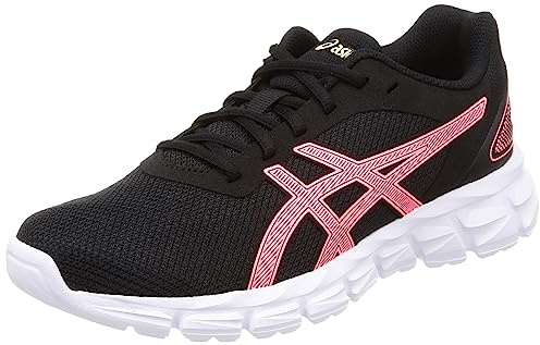ASICS Damen Gel-Quantum Lyte II Sneaker, Black Blazing Coral, 44 EU