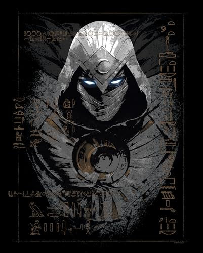 Komar Wandbild - Moon Knight Darkness Ahead - Größe 40 x 50 cm - Ohne Rahmen - Poster, Kunstdruck, Kinderzimmer, Wanddekoration