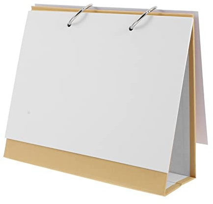 STOBOK 1 Satz leerer Tischkalender Mini-Kalender Desktop-Kalender Mini Tischkalender leeres Buch leerer Planer Wandkalender 2022-2023 DIY-Doodle-Buch DIY-Kalenderbuch DIY-Kalender basteln