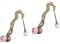 MAGICLULU 2st Stäbchen Hochzeitsdeko Japanische Accessoires Drachen Haarnadel Drachen Lesezeichen Schmetterlings-kanzashi Seite Ordner Leuchtende Perlen Bücher Student China Daumen