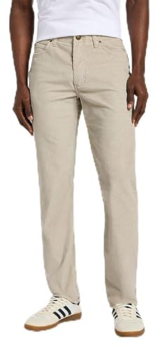 Lee Slim Fit MVP Jeans, Beige (Salina Stone), 29W / 34L Hombre