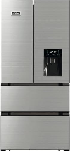 Kaiser Side-by-Side Kühlschrank KS 80420 R + IceBox | Kühl-Gefrierkombination Edelstahl mit Anti-Touch-Effekt | No Frost | Cloud Fresh | Wasserspender | IceMaker | VitaminPLUS | Super Frost | 506 L
