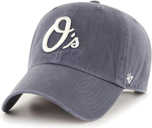 47 MLB Baseballkappe, Vintage-Stil, Marineblau, verstellbar, Einheitsgröße für Erwachsene