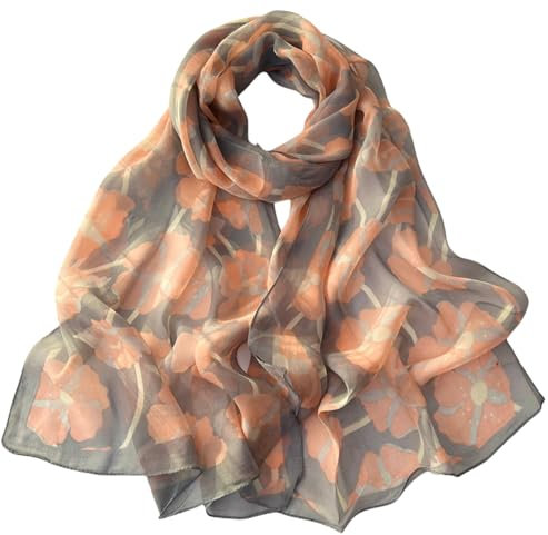 FAIRYGATE XXL Schal Damen Tuch Damen Schal Damen Halstuch Damenschal Chiffon Schal Frauen XXL B7114