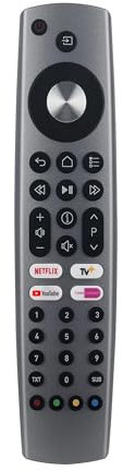 Ersatz Fernbedienung Grundig für Fernbedienung Grundig Smart TV Fernseher - Keine Einrichtung Erforderlich