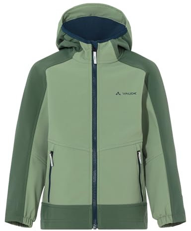 VAUDE Unisex Kinder Kids Rondane Jacket Iv, Willow Green/dark Sea, 134-140 EU
