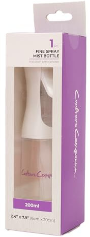 Crafter's Companion Botella de niebla fina – Botella recargable de 200 ml