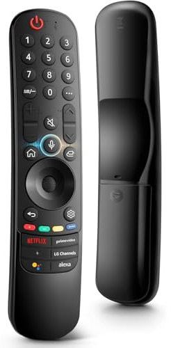 Mando a distancia mágico para L-G Smart TV Bluetooth, mando a distancia por voz de repuesto AN-MR21GA MR22GA MR650A con función de voz Alexa y puntero