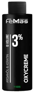 FemMas Oxycreme in 3% 100ml I Oxidationsmittel zum Haare färben & Tönen I Leichte Anwendung & optimaler Halt I Entwickler für gleichmäßige Ergebnisse in Salon-Qualität I Hair Color Developer