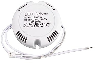 Rudiaoa Transformateur D'éclairage LED Alimentation D'entraînement LED Plafonnier Alimentation Ballast AC180-260V Puissance 8-12W/8-25W/22-40W