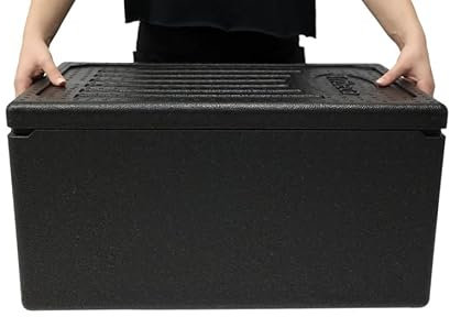 Professional Food Delivery Thermal Take Away Catering Box Insulated, 46 Litre, Suitable to Store Gastronorm Boxes, 4 Hour Temperature Protection