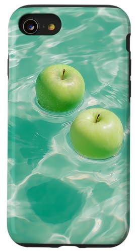 Fresh Green Apples Floating in Clear Water Case for iPhone SE (2020) / 7 / 8