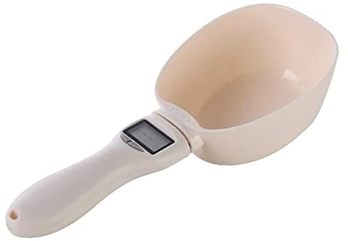 GLEAVI Multi Function Scale Spoon Electric Measuring Spoon for Kitchen Pet Food Accurate Weight Measurement Up to Multiple Units Design