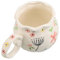 BESTOYARD Mug Céramique à Fleurs Tasse Décorative Vintage Design Floral Unique pour Midi pour Café Chaud