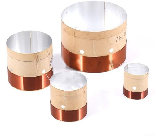 Voice Coil for Bass Speakers, Dual Layer Construction for Enhanced Durability and Audio (51.5)