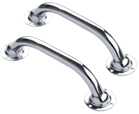 Manija de puerta de vidrio pulido de acero inoxidable, pasamanos, accesorio for barco, 12