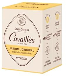 Rogé Cavailles Solide Seife Jardin l'Original Surgras-Seife, 2 x 200 g