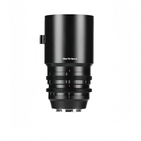 120 mm T2.9 Vollformat-Cine-Objektiv, kompatibel mit Sony | 2X Makro, große Blende, Tele, Z-Mount, RF-Mount, L-Mount(E-mount(FE))