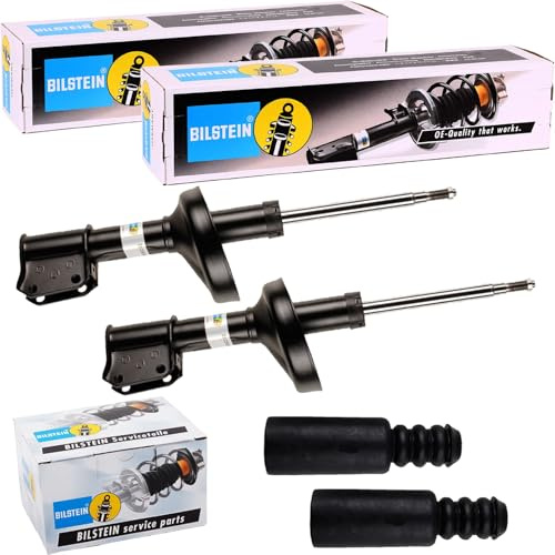 2x Bilstein B4 Stoßdämpfer+Service Kit vorne | 2x 22-223616+11-283409 Kompatibel mit Clio II (bb_, Cb_)
