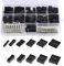 Gasea 620pcs 2.54mm JST Crimp Pin Conector Pin Header Wire Jumper and Male Female Crimp Pins Kit
