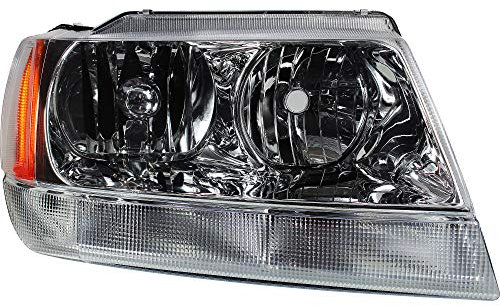 Scheinwerfer rechts chrom Grand Cherokee Typ WJ WG Bj. 09.98-09.05