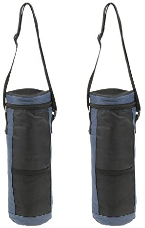 Colcolo Lot de 2 Sac Isotherme pour Bouteilles d'eau Sac Isotherme étanche jusqu'à 2L, 10.5x32.5cm