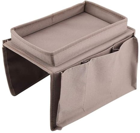 HERCHR Sofá organizador apoyabrazos, soporte de control remoto para sofá reclinable Anti Slip Couch Caddy Sillón Caddy Organizador de control remoto para la revista Tablet Teléfono iPad