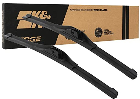 K&N Edge Wischerblätter: Allwettertauglichkeit, optimaler Windschutzscheibenkontakt, streifenfreie Wischtechnik: 45,7 cm (2er-Packung)
