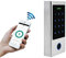MATHFEL Smart Lock Zugangssystem mit Fingerabdruck & RFID – Elektronisches Türschloss für Haustür, IP66, Code & Transponder, Elektrisches Türschloss Außen, Automatisches Smartes Türschloss