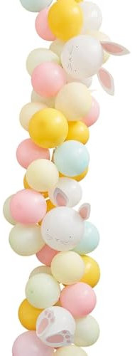 Osterhasen Ballongirlande mit 60 Ballons