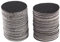 Falygda 60pcs Replacement Sandpaper Discs Pad (Regular Coarse 100 Grit) for Electric Foot File Callus Remover Pedicure Tool, Black
