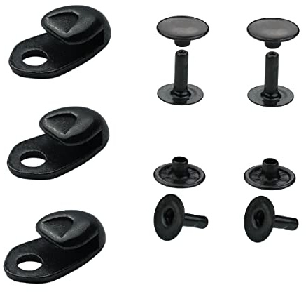 Schnürsenkel Haken Schuhhaken Nieten Laschhaken, Abspannhaken, Schuhhaken, Persenninghaken, Spannhaken (20 paar)