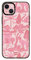CASETiFY Compact Case for iPhone 15 Plus [2X Military Grade Drop Tested / 4ft Drop Protection] - Cheetah Paradise Pink - Clear Black