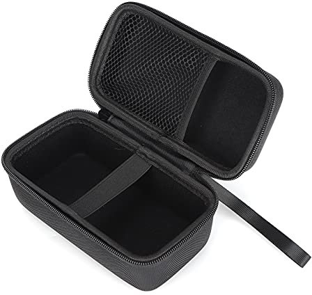 Harte Reisetasche für EMBERTON, Lautsprecher-Tragetasche, Stoßdämpfende Schutzhülle, Lautsprecher-Aufbewahrungstasche für EMBERTON, Hochwertige Nylon-Silikon-Schutztasche (Black)