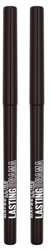 Maybelline New York Lasting Drama Kajalstift, 2x Black Out Drama | Automatischer, wasserfest, pigmentierter Strich, 36 Stunden