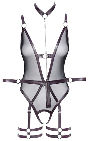 Cottelli Bondage Body Ouvert, Schwarz, M